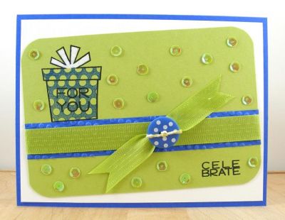 **Celebrate Card**
presenttriplits2stamp.
