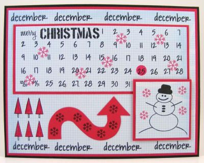 Merry Christmas Calendar Card
This card used the following SOL clear stamp sets: calendar2build and Joy2Christmas.


Keywords: calendar2build and Joy2Christmas