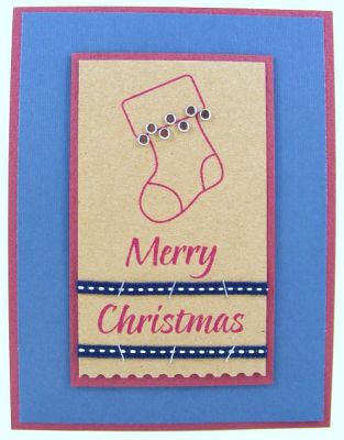 Christmas Stocking Card
Card features Christmas2buildclear stamp set.
Keywords: The {Stamps} Of Life