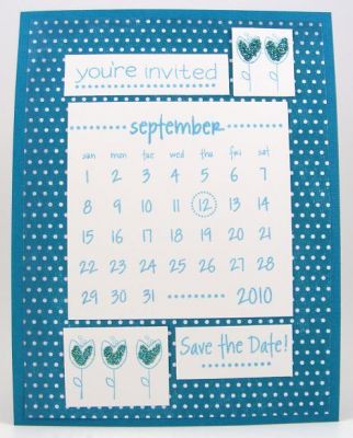 You're Invited
Card features calendar2build clear stamp set plus I used some teal colored glitter by PK Glitz.  I had the Glitter Glitz colors to work with.  :)  It is really pretty in person....Sorry for my camera skills that it doesn't show up as bright and shiney and PRETTY as it is.  Wink.
Keywords: calendar2build SOL clear stamp set