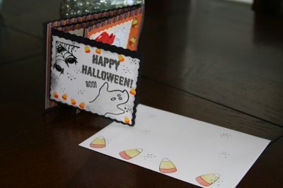 Happy Halloween
I also used Birthday for Cookie Stamp
