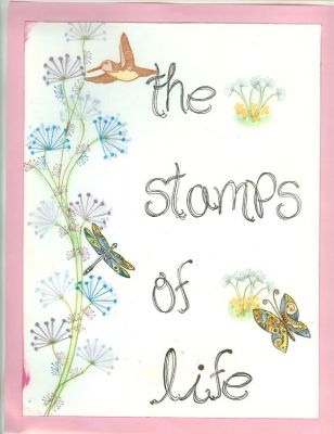 Notebook cover
Notebook to keep all Stamps of Life in

