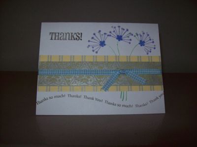 This was a Thank you card for Real Estate. 
