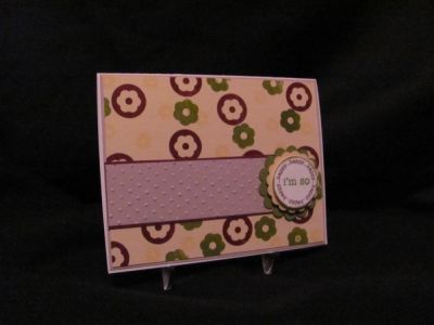 I'm so Happy
Here is a creation I made for 2 challenges. A color challenge and a sketch challenge. What an adorable set!
