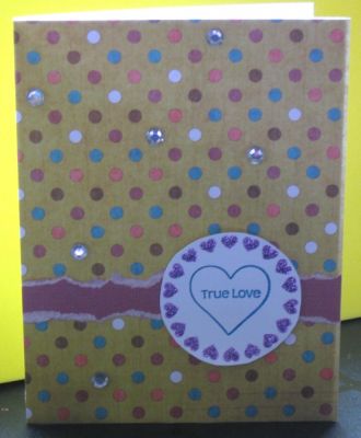 true love
this was a very simple card but i love how it turned out!
