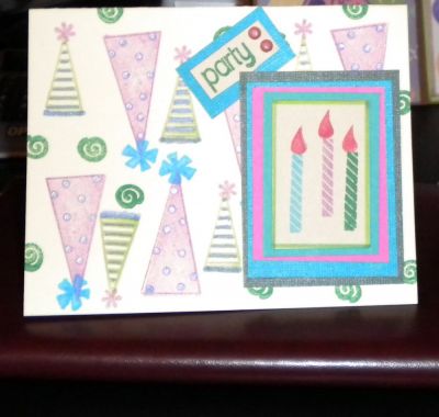 PARTY
PARTY HATS AND CANDLES
