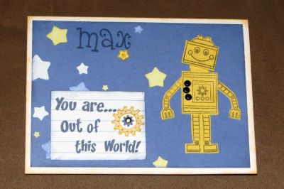 Robot4Max
Birthday card for my 3 year old grandson
Keywords: birthday boy robot