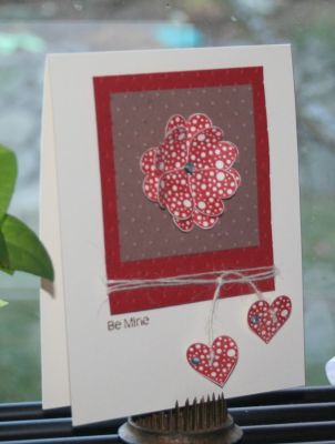Be Mine
A card I made using the new Love2Hug set.
