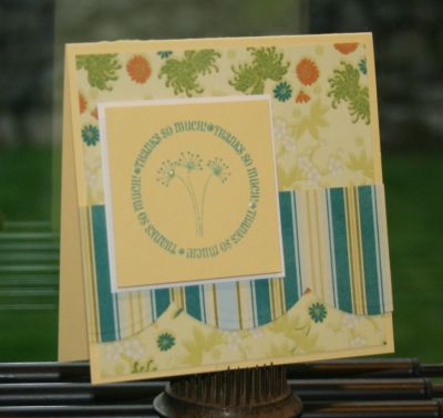 Thanks So Much
A quick card using Thanks2You.
