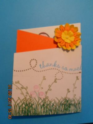 For my BFF
This is the tri-fold I loaded earlier. it is closed
