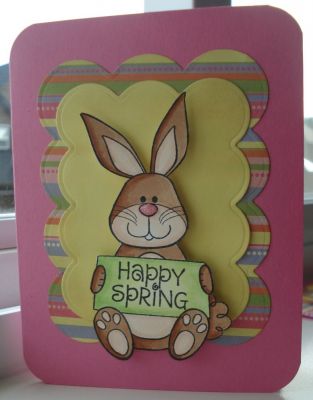 Happy Spring Bunny
Love this stamp set!
