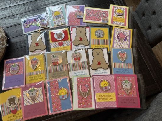 20 cards for Children’s hospital care packages 
