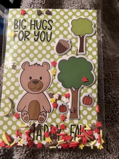 Shaker mini card using kit 
