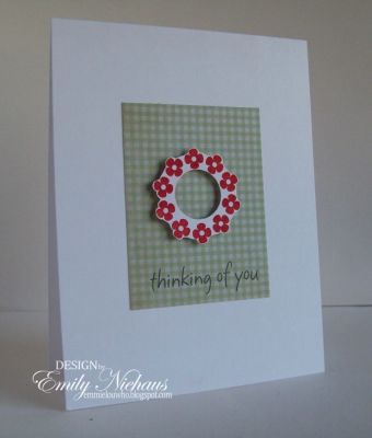 Thinking of You Wreath
OMGosh! I am sitting on a rock outside of someone's cottage on the island I am vacationing on, pirating their wireless so that I can get my cards in the gallery! It's working! HOORAY!

http://emmielouwho.blogspot.com/
'
Keywords: CAS