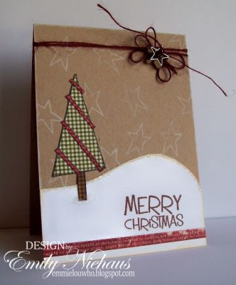 Gingham Christmas Tree
