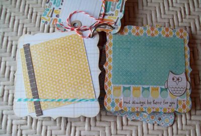 Mini Book Owl
This is part of a little mini book I have been working on for a friend who just had a baby boy.  Hopefully, I will be able to show you all of it soon, but for now I wanted to show you the page with the cute little owl and sentiment from moreowls2love set.  It goes perfectly with the owl My Mind's Eye paper!

TFL!

http://emmielouwho.blogspot.com/
Keywords: moreowls2love minibook