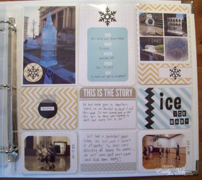 *Project Life ice layout
I used the chevron die to add borders to my Project Life album.

TFL!

http://emmielouwho.blogspot.com/2013/01/project-life-week-3.html
