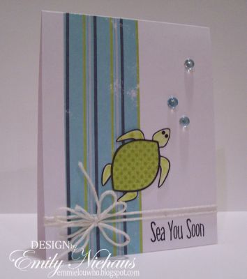 Sea You Soon!
I am loving these cute little sea turtles and the way you can customize their shells! So much fun!

TFL!

http://emmielouwho.blogspot.com/
