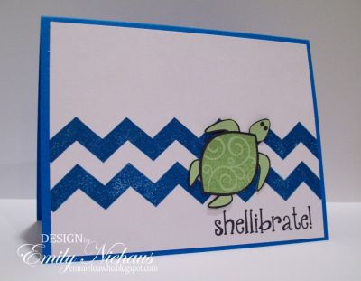Shellibrate!
Used turtle2love and chevron2stamp for this card!

TFL!

http://emmielouwho.blogspot.com/
Keywords: turtle2love