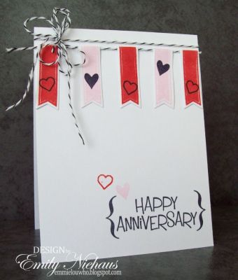 *Anniversary Banners
Uses the minibanners2cut and brackets2cut sets.
