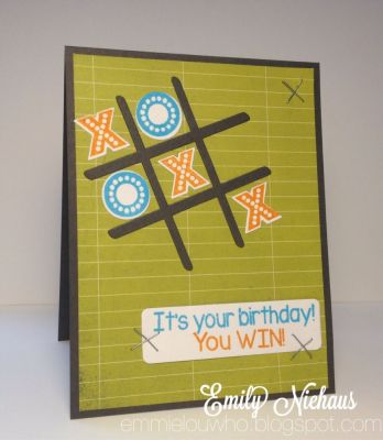 *Tic Tac Toe birthday
