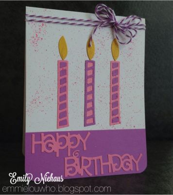 *Happy Birthday Candles
