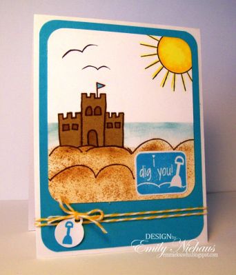 * Idig you!
This card also uses the summer4fun, kites2fly stamp sets, and the mini tag die set.

TFL!
