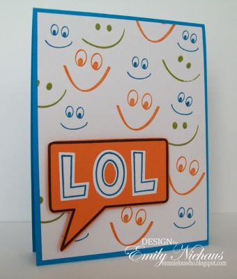 *LOL
This card uses the new alphabet dies that match the outline4letters, letters2color and zebra2letter stamp sets!

http://emmielouwho.blogspot.com/
