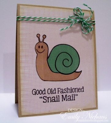 *Good Old Fashioned Snail Mail
