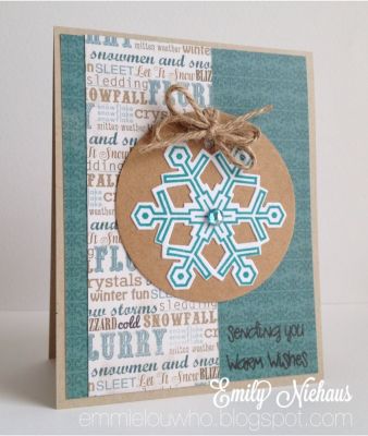 *Sending Warm Wishes
Keywords: snowman2build snowflakes2stamp