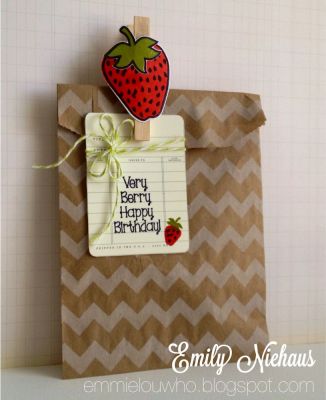 *Very Berry Happy Birthday bag
