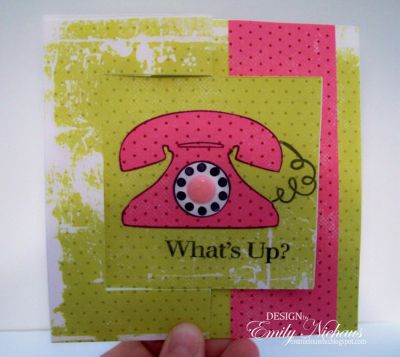 *What's Up-front
Keywords: Flipit Sizzix Licorice Celery