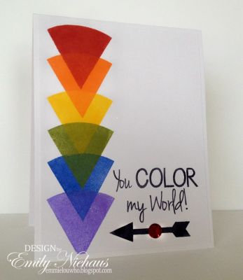 *Color my World!
I am having so much fun with this new spinner set and matching dies! So many possibilities with this set! :)

TFL!
Keywords: words4crayons