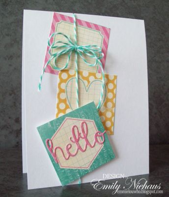 *hello squared
Love the new "hello" word die!

TFL!
