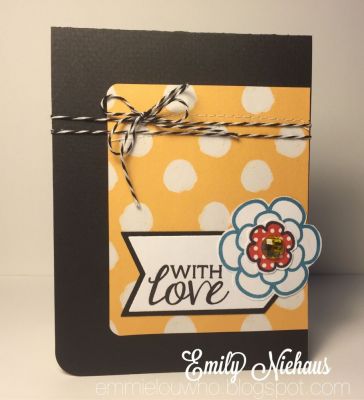 *With Love
This card uses the new triplitfliwers2stamp and the sentiment is from the live2duefor set.
Keywords: Love2diefor