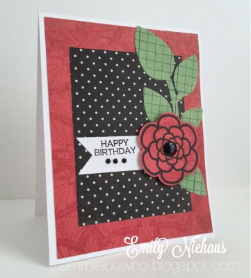 *Happy Birthday
I used the triplitflowers2stamp, Sizzix Frameluts die set (leaves), and the sentiment is from lsbels4cutting set.
Keywords: Labels4cutting