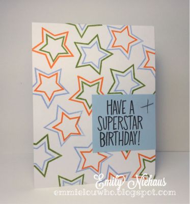 *Superstar Birthday!
