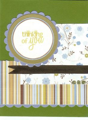 Thinking of You 1
I really like this simple sentiment.  These stamps produce a very nice image!
