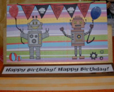 Happy Birthday robots
