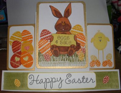 double center stepper card
