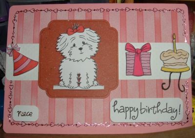 niece birthday card
