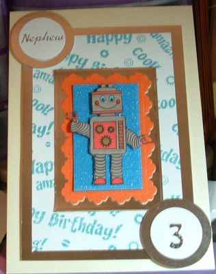 happy birthday robot
