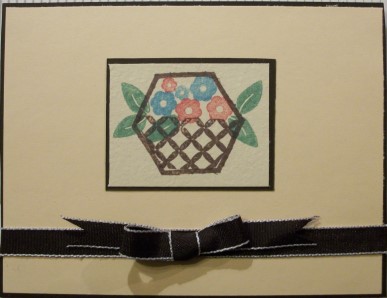 Basket of flowers

