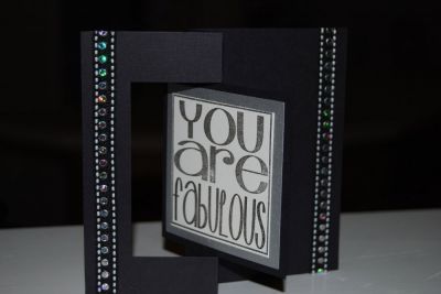 Butterfly Thank You
Sizzix Framelits-Squares 657565
Sizzix Square Flip-It 657591
Butterfly-Sizzix Stamp & Die Cut 657851
Stamps of Life-YouAre2Square
Ribbon-Celebrate It-Michaels
Metallic silver paper - unknown 
