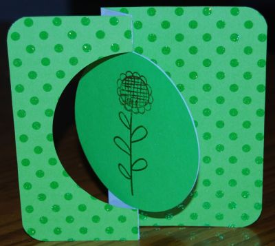 Spring - front
Sizzix Stamp & Die-Cut Garden Flowers Set
Patterned Paper-DoodleBug Designs
Sizzix Circle Flip-It
