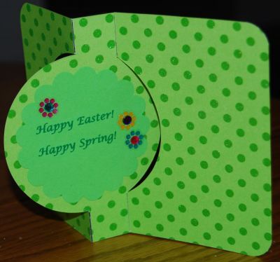 Spring - inside
Sizzix Stamp & Die Cut Garden Flower Set
