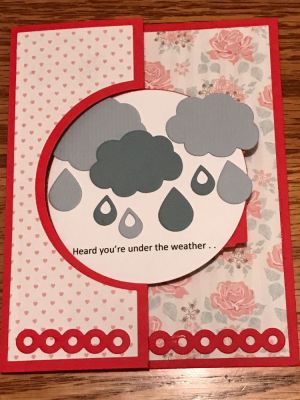 Get Well
Large Circle 4 Flip-it card, Hello Sunshine Triplits
