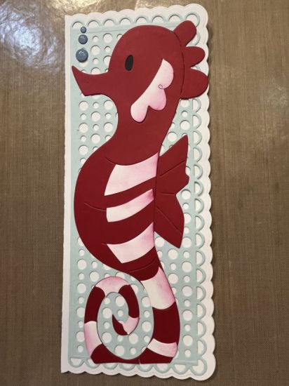 Seahorse Slimline Fold-it
Red and white
