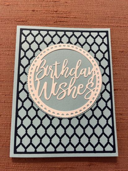 Keywords: BackgroundDies Birthday Wishes is from the Circle Flip-it Card Die, Patchwork Background Die