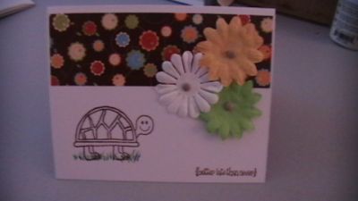 Late4BDay_Card
Belated Birthday card using the late4Bday set. The turtle is so cute!!
Keywords: late4Bday